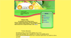 Desktop Screenshot of cerstvebedynky.cz